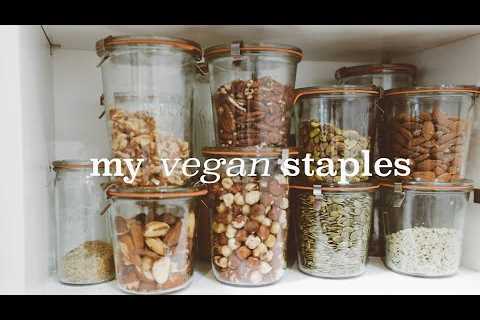 MY VEGAN PANTRY TOUR – STAPLES & SUPPLEMENTS | abetweene