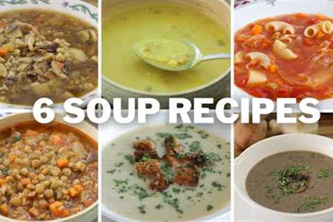 6 Easy Soup Recipes