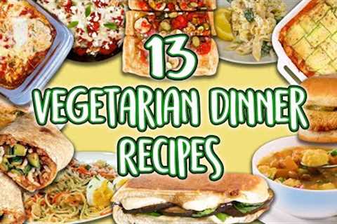 13 Vegetarian Dinner Recipes | Veggie Main Course Super Compilation| Well Done