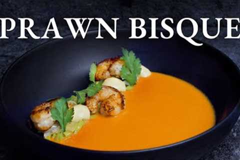 Michelin star PRAWN SOUP at home | Shrimp Bisque Recipe