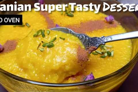 Sholezard - Iranian Dessert Recipe | Persian Saffron Dessert | No Oven Dessert Recipe