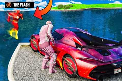 Stealing Every Car From The Flash in GTA 5 RP