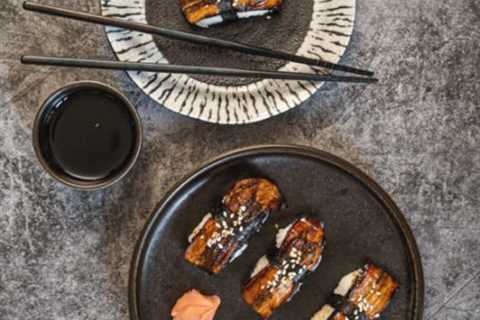 How to Make Vegan Sushi – Eggplant Unagi Nigiri