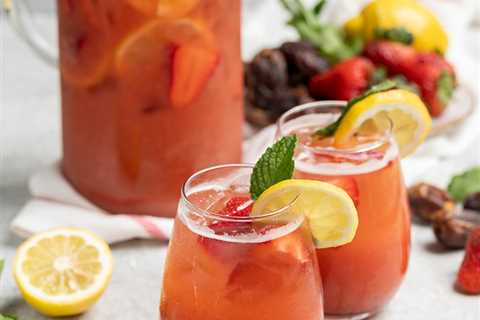 Homemade Strawberry Lemonade