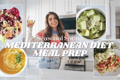 Mediterranean Diet Meal Prep | Quick Easy and Flexible Healthy Recipes for Spring