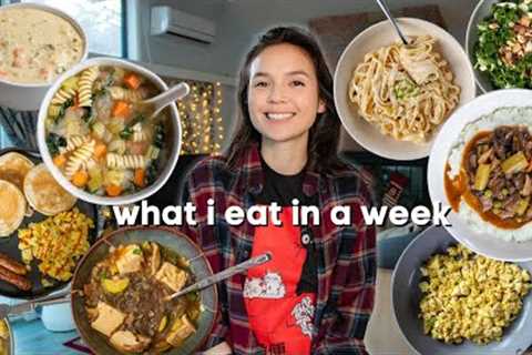 A Week of Realistic Vegan Meals / Cozy & Nourishing