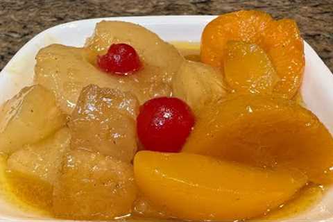 Hot Curried Fruit