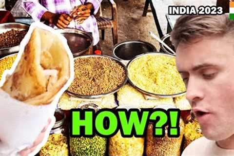 British Boy Reaction To Indian Street Food 🇮🇳 #travelindia