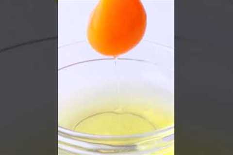 Satisfying egg yolk grab #shorts