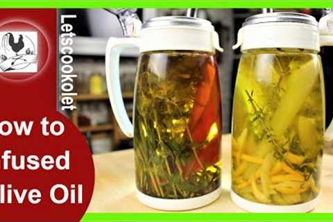 How to Infused Olive Oil with Fresh Herb