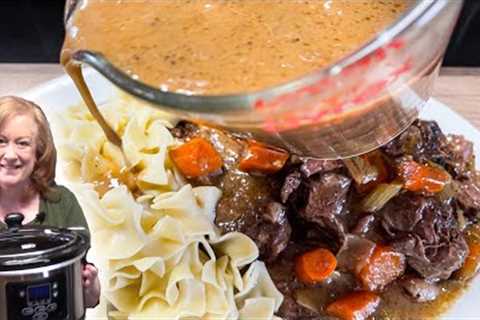 CREAMY CROCKPOT ROAST A Hearty Classic Dinner Recipe