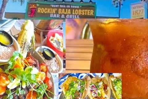 Amazing Seafood Foodies at  Rockin''  Baja Lobster Coastal Cantina in Old Town for Cinco De Mayo