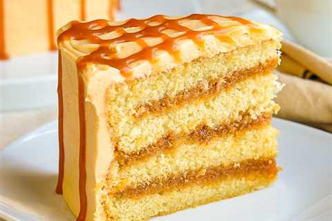 The Best Caramel Cake