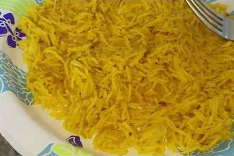 How to cook Saffron Rice