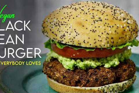 THE BEST PLANT BASED BLACK BEAN BURGER 🍔 Nothing Impossible about it!