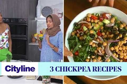 3 protein-packed chickpea recipes