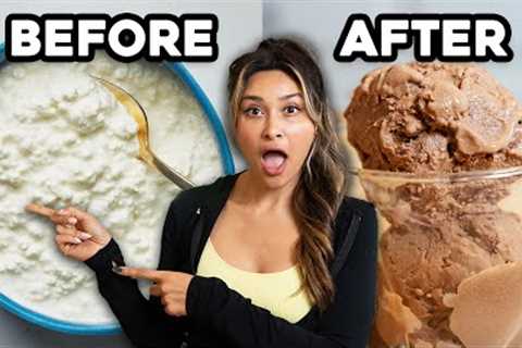 3 INGREDIENT ICE CREAM | LOW CARB I SUPER CREAMY I NO ICE CREAM MAKER