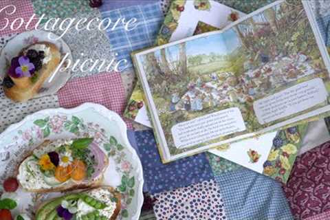 Cottagecore Picnic 🧺 5 easy & delicious picnic recipes 🌿 Beautiful summer food ideas 🐝 Cook..