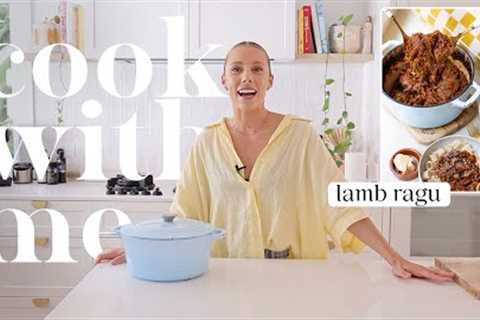 Unwind & Cook with me | Wholesome Lamb Ragu