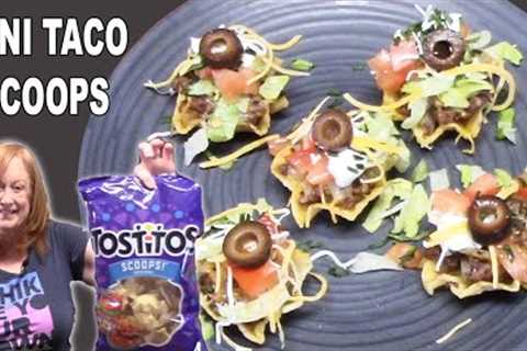 MINI TACO SCOOPS for Appetizers, Dinner Time, Taco Tuesday, Anytime