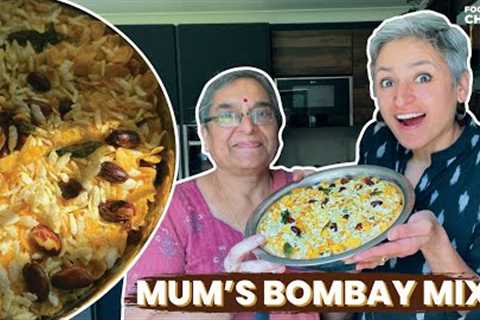 MUMS BOMBAY MIX RECIPE | How to make namkeen at home | Vegan snack in 10 minutes | Food with Chetna