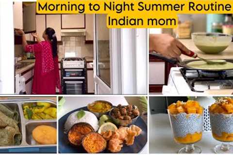 7am to 9pm Busy Routine of Indian mom/Easy Summer food ideas/Summer recipes