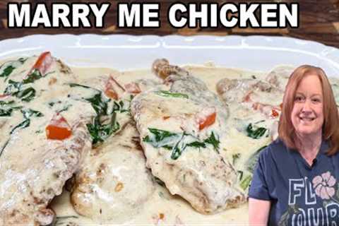 MARRY ME CHICKEN, A delicious creamy chicken dinner idea