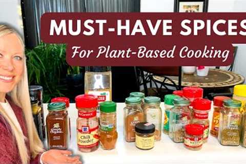 MUST HAVE SPICES FOR PLANT-BASED COOKING  // How to Season Your Meals