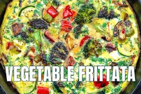 Mediterranean Vegetable Frittata | The Mediterranean Dish