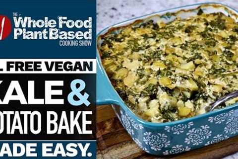 TASTY PLANT BASED KALE & POTATO BAKE 🥬 Get your greens in for 2022!