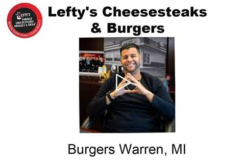 Burgers Warren, MI - Lefty's Cheesesteaks & Burgers