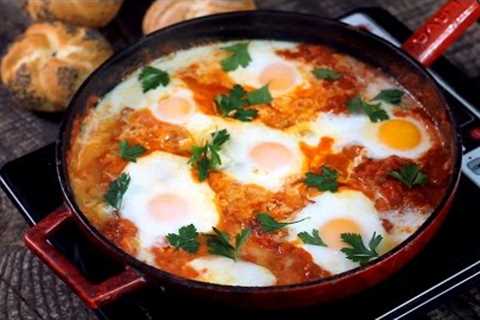 Shakshuka - Eggs in Tomato Sauce Recipe