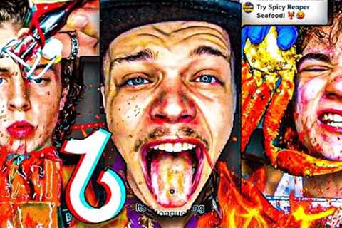 EXTREME 1 Hour Spicy Food Tiktok Compilation Pt2🥵🌶