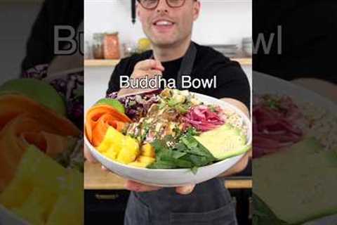 Buddha Bowl with Peanut Sauce