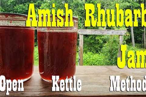 Amish Rhubarb Jam Recipe ~ Open Kettle Method