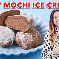 The Easiest Chocolate Mochi Ice Cream Recipe