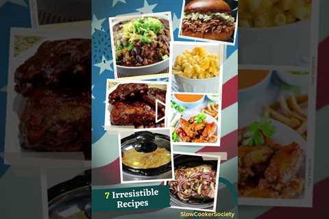 7 Irresistible Crock Pot Recipes for the 4th of July | 7 Slow Cooker Recipes for Independence Day