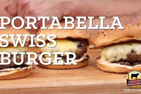 Portabella Swiss Burger