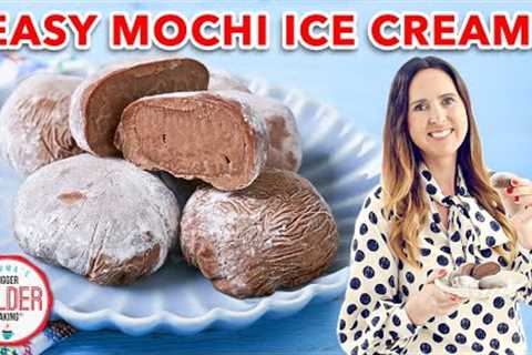 The Easiest Chocolate Mochi Ice Cream Recipe