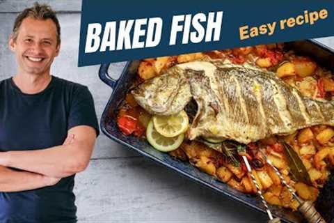 Easy way to bake a whole fish provencale style | one wonders Ep. 6