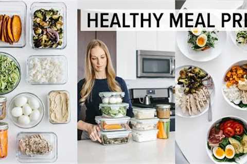 MEAL PREP | 9 ingredients for flexible, healthy recipes + PDF guide