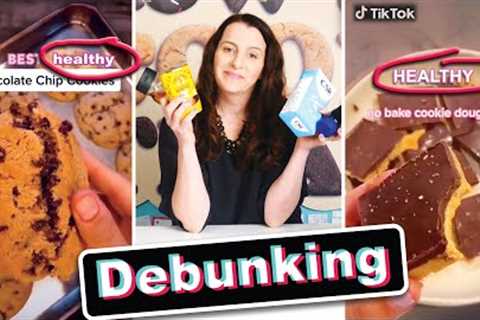 Debunking Healthy TikTok DESSERTS |  Ann Reardon How To Cook That