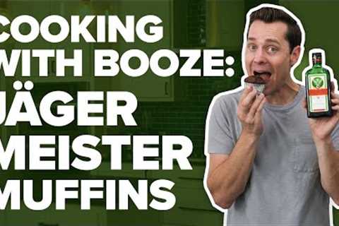 Cooking With Booze: Jägermuffins! (Jägermeister + Chocolate Muffins)