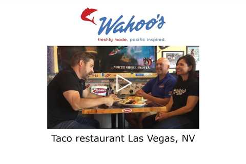 Taco restaurant Las Vegas, NV - Wahoo's Tacos - 24/7 Beach Bar Tavern & Gaming Cantina