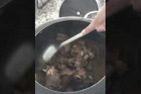 yummy goat meat recipe🤤 #delicious #food #foodblogger #shorts #viral  #viralreels  #viralshorts