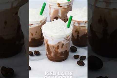 The perfect cake pop for iced coffee lovers #shorts