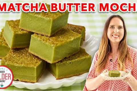 Irresistible Matcha Butter Mochi Recipe