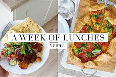 A Week of Lunches (Vegan) | JessBeautician