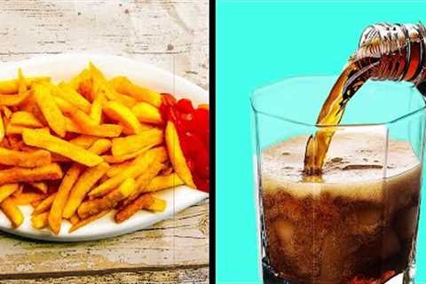 30 FAST FOOD TRICKS WITH FRIES AND GOODIES