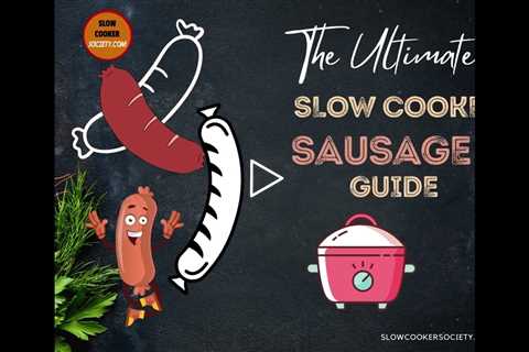 How to Cook Slow Cooker Sausages | How to Cook Sausage in a Crock Pot